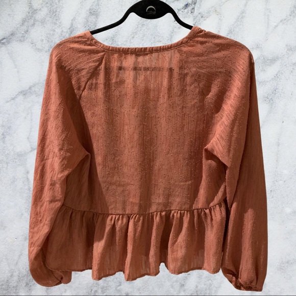 Peachy Rose Flowy Blouse - Picture 2 of 4